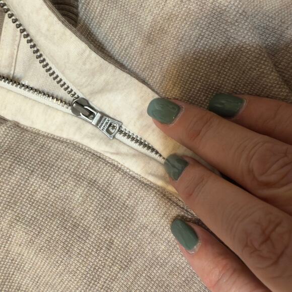 Banana Republlic Men’s size XL khaki tan 1/2 zip pullover # 3625 - Picture 4 of 7